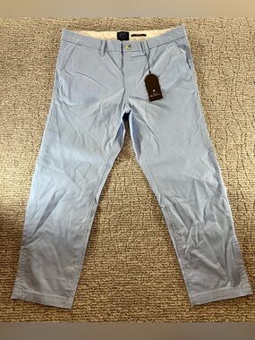 NWT Ben Sherman Men’s 36/30 Cerulean Blue Slim Fit Chino Pants